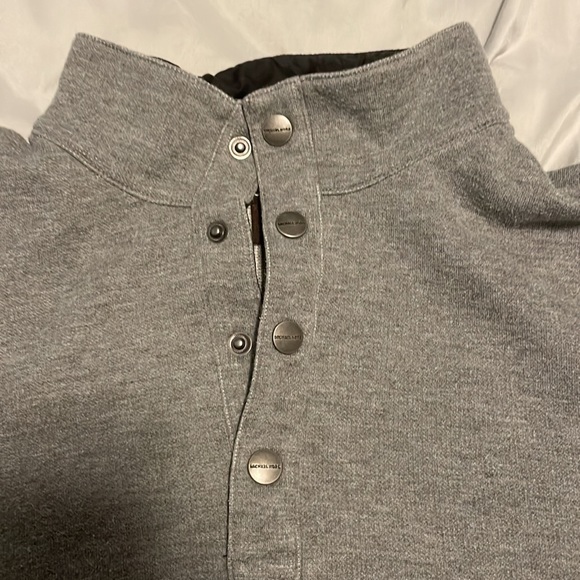 Michael Kors quarter button up sweater - Picture 3 of 3